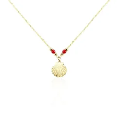 Histoire d'Or Collier Under The Sea Or Jaune Corail* Colliers|Colliers