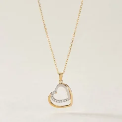 Hot Histoire d'Or Collier Urlane Or Jaune Diamant
