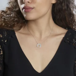 Discount Histoire d'Or Collier Vaea Argent Blanc