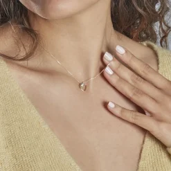 Online Histoire d'Or Collier Valerianka Or Jaune Diamant