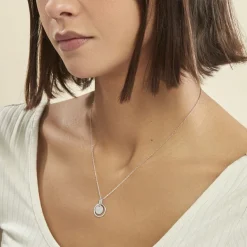 Histoire d'Or Collier Valerie Argent Blanc Oxyde De Zirconium* Colliers|Colliers