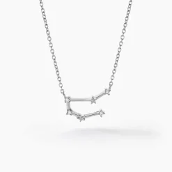 Clearance Histoire d'Or Collier Vega Argent Blanc Oxyde De Zirconium