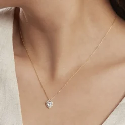 Best Histoire d'Or Collier Verounia Or Jaune Oxyde De Zirconium