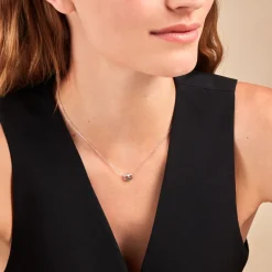 Histoire d'Or Collier Viana Argent Blanc