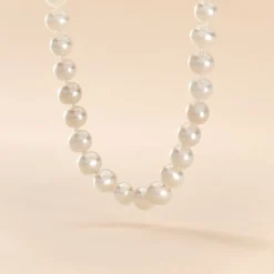 New Histoire d'Or Collier Vincilia Or Jaune Perle De Culture