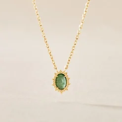 Histoire d'Or Collier Vintage Love Plaqué Or Jaune Aventurine* Colliers|Colliers