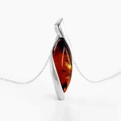 Histoire d'Or Collier Vyara Argent Blanc Ambre* Colliers|Colliers