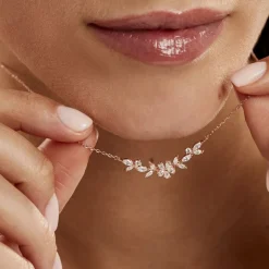 Histoire d'Or Collier Wanda Argent Rose Oxyde De Zirconium* Colliers|Colliers