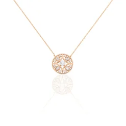 Best Histoire d'Or Collier Weena Or Rose Oxyde De Zirconium