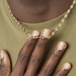 Clearance Histoire d'Or Collier William Plaqué Or Jaune