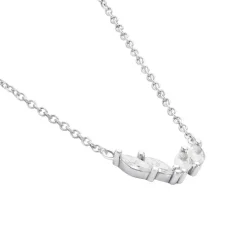 Histoire d'Or Collier Winter Sweetness Argent Blanc Oxyde De Zirconium* Colliers|Colliers