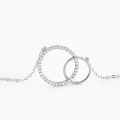 Histoire d'Or Collier Yalaz Argent Blanc Oxyde De Zirconium* Colliers|Colliers