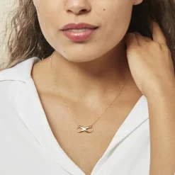 Online Histoire d'Or Collier Yana Infini Or Jaune
