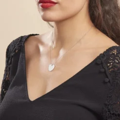 Histoire d'Or Collier Ylla Argent Blanc* Bijoux Personnalisés|Colliers