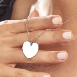 Histoire d'Or Collier Ylla Argent Blanc* Bijoux Personnalisés|Colliers