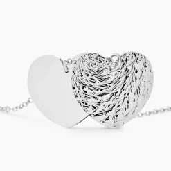 Outlet Histoire d'Or Collier Yrina Argent Blanc