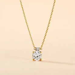 Histoire d'Or Collier Zilda De Zirconium or jaune oxyde