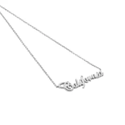 Clearance Histoire d'Or Collier Zoa Argent Blanc