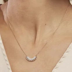 Hot Histoire d'Or Collier Zoila Plaqué Or Jaune Oxyde De Zirconium