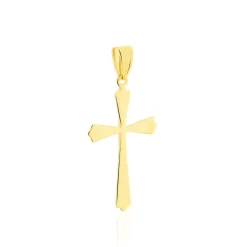 Hot Histoire d'Or CORANTIN KREUZ 2 Unisex Anhänger Gold Bicolor 375 (9 Karat) Religiöses Kreuz