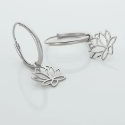 Histoire d'Or Creoles Elvyn Argent Blanc* Boucles D'Oreilles|Boucles D'Oreilles Fantaisie