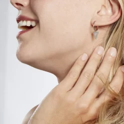 Histoire d'Or Creoles Elvyn Argent Blanc* Boucles D'Oreilles|Boucles D'Oreilles Fantaisie