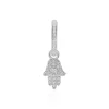 Histoire d'Or Créole Unitaire Ancelin Rondes Argent Blanc Oxyde De Zirconium* Boucles D'Oreilles|Piercings D'Oreilles