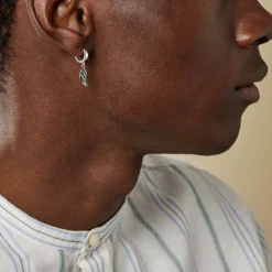 Outlet Histoire d'Or Créole Unitaire Argent Blanc Elias