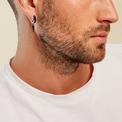 Hot Histoire d'Or Créole Unitaire Argyris Acier Noir