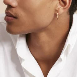 Hot Histoire d'Or Créole Unitaire Basilio Plaqué Or Doré