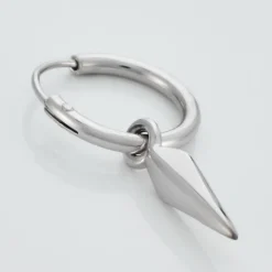 Histoire d'Or Créole Unitaire Lari Argent Blanc* Boucles D'Oreilles|Piercings D'Oreilles