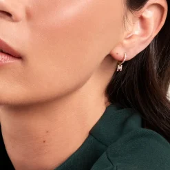 Clearance Histoire d'Or Créole Unitaire Léria Or Jaune Oxydes De Zirconium