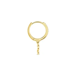 Online Histoire d'Or Créole Unitaire Léria Or Jaune Oxydes De Zirconium