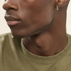 Histoire d'Or Créole Unitaire Wadim Plaqué Or Jaune* Boucles D'Oreilles|Piercings D'Oreilles