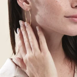 Histoire d'Or Créoles Agapanthe Or Jaune