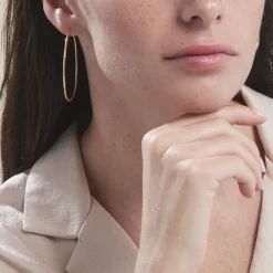 Online Histoire d'Or Créoles Agapanthe Or Jaune