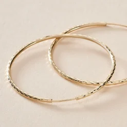 Histoire d'Or Créoles Aglavie Flexibles Or Jaune* Boucles D'Oreilles|Boucles D'Oreilles Créoles