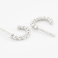 Sale Histoire d'Or Créoles Aika Argent Blanc