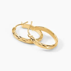 Clearance Histoire d'Or Créoles Ananas or jaune