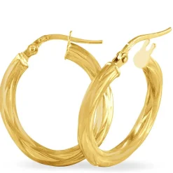 Histoire d'Or Créoles Anantha Or Jaune* Boucles D'Oreilles|Boucles D'Oreilles Créoles