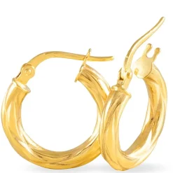 Histoire d'Or Créoles Anantha Or Jaune* Boucles D'Oreilles|Boucles D'Oreilles Créoles