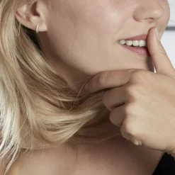 Histoire d'Or Créoles Andgelina Rondes De Zirconium* Boucles D'Oreilles|Boucles D'Oreilles Créoles