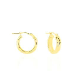 Histoire d'Or Créoles Antiope Or Jaune* Boucles D'Oreilles|Boucles D'Oreilles Créoles