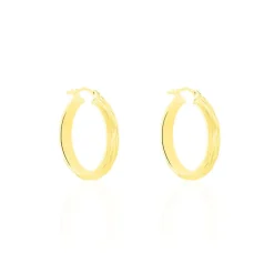 Histoire d'Or Créoles Antiope Or Jaune* Boucles D'Oreilles|Boucles D'Oreilles Créoles