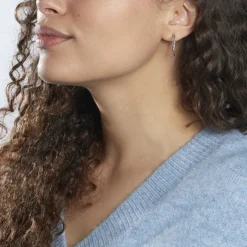 Best Histoire d'Or Créoles Argent Blanc Abie