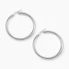 Histoire d'Or Créoles Argent Blanc Anne* Boucles D'Oreilles|Boucles D'Oreilles Fantaisie