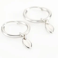 Histoire d'Or Créoles Argent Blanc Shelia* Boucles D'Oreilles|Boucles D'Oreilles Fantaisie