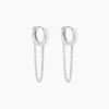 Histoire d'Or Créoles Argent Jurg* Boucles D'Oreilles|Boucles D'Oreilles Fantaisie