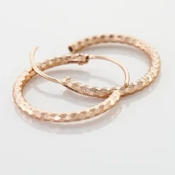 Clearance Histoire d'Or Créoles Argent Rose Agathe