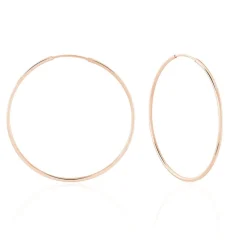 Clearance Histoire d'Or Créoles Argent Rose Olympia argent blanc